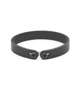 Bracciale Uomo Gioielli Brosway Ink in pelle grigia bik149b