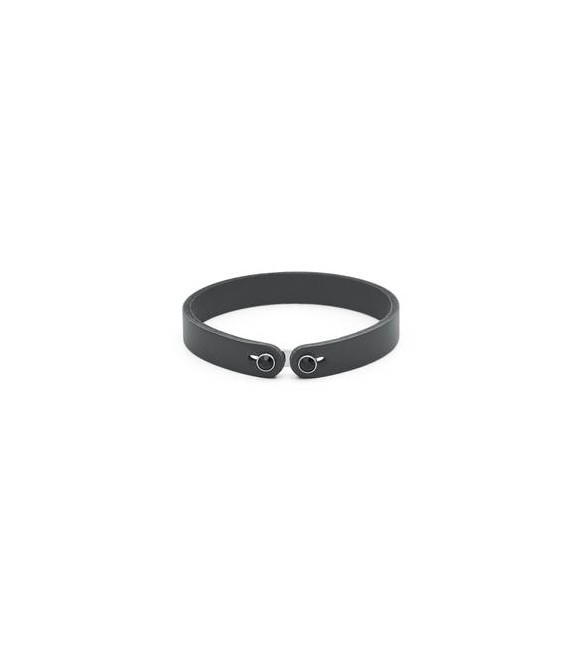 Bracciale Uomo Gioielli Brosway Ink in pelle grigia bik149b