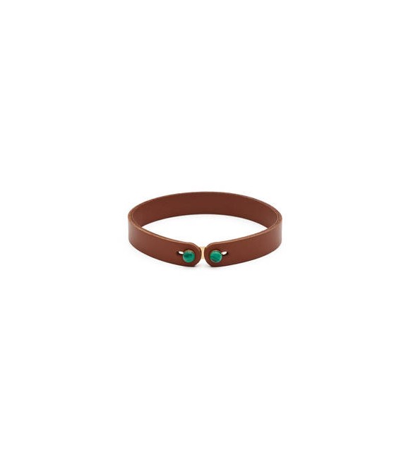 Bracciale Uomo Gioielli Brosway Ink in pelle marrone BIK150B