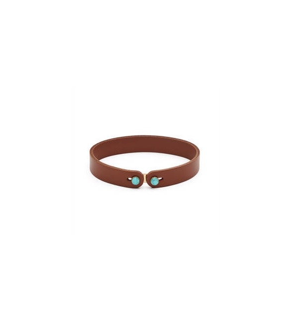 Bracciale Uomo Gioielli Brosway Ink in pelle marrone BIK155B