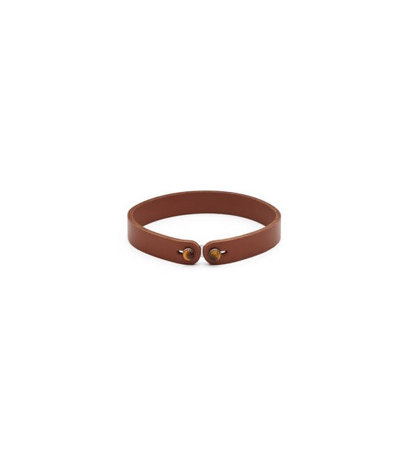 Bracciale Uomo Gioielli Brosway Ink in pelle mattone BIK153B