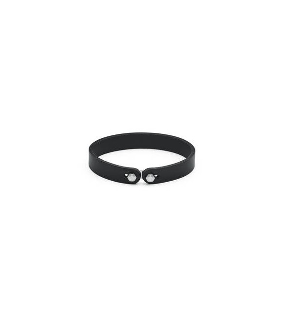 Bracciale Uomo Gioielli Brosway Ink in pelle nera BIK145B