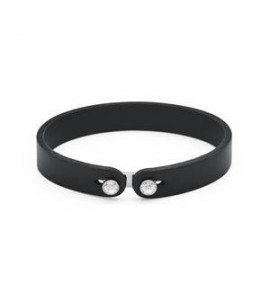 Bracciale Uomo Gioielli Brosway Ink in pelle nera BIK148B