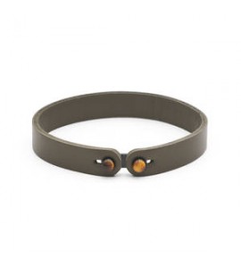 Bracciale Uomo Gioielli Brosway Ink in pelle verde acido BIK154B
