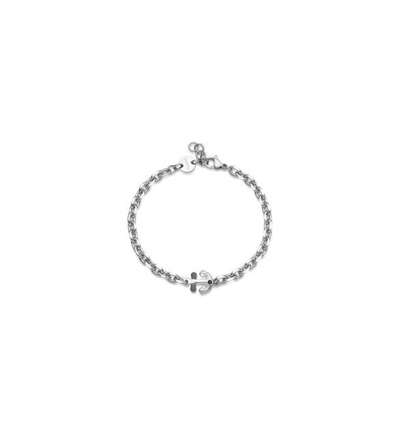 Bracciale Uomo Gioielli Sagapò Nautika in acciaio con ancora SNK19