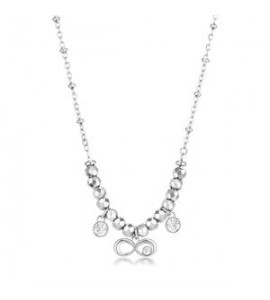 Collana donna gioielli Brosway Chakra in acciaio con infinito BHKN159