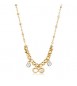 Collana donna gioielli Brosway Chakra in acciaio dorato con infinito BHKN160