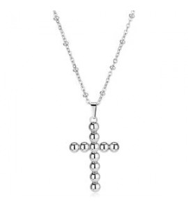 Collana Gioielli Sagapò Arcadia in acciaio con croce SRD03