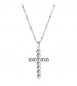 Collana Gioielli Sagapò Arcadia in acciaio con croce SRD03