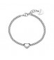 Bracciale Donna Gioielli Sagapò Stellar in acciaio Cuore SSE39