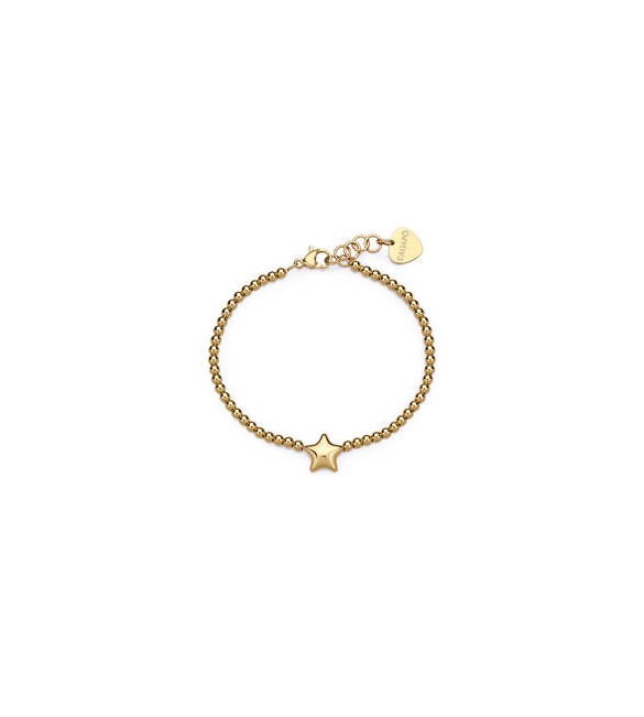 Bracciale Donna Gioielli Sagapò Stellar in acciaio dorato Stella SSE44
