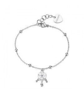 Bracciale Gioielli S\'agapò Witch in acciaio con acchiappasogni SWH19