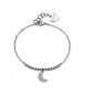 Bracciale Gioielli S\'agapò Witch in acciaio con luna SWH13