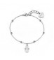 Bracciale Gioielli S\'agapò Witch in acciaio con mano di Fatima SWH17