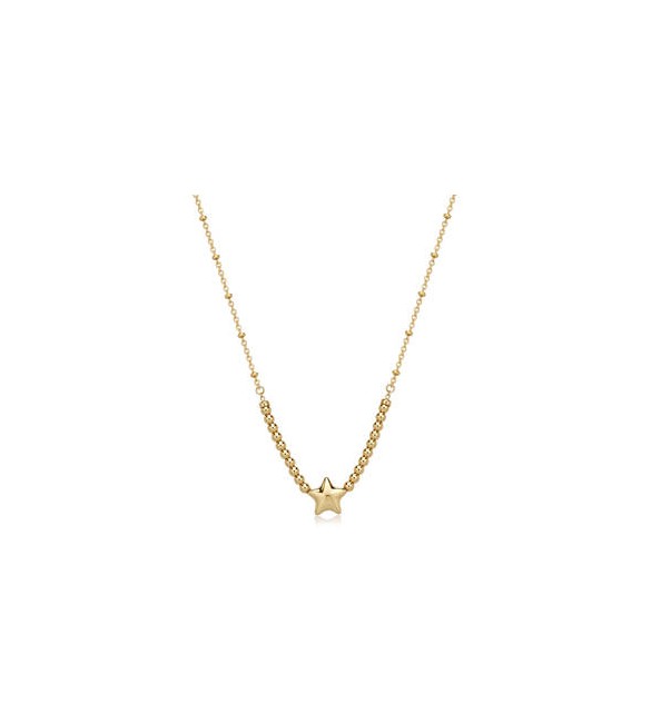 Collana Donna Gioielli Sagapò Stellar in acciaio dorato Stella SSE36