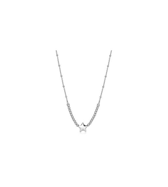 Collana Donna Gioielli Sagapò Stellar in acciaio Stella SSE35