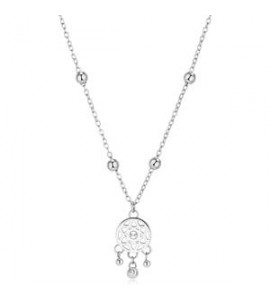 Collana Gioielli S\'agapò Witch in acciaio con acchiappasogni SWH09