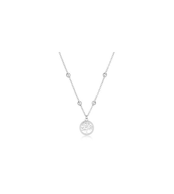 Collana Gioielli S\'agapò Witch in acciaio con albero della vita SWH10