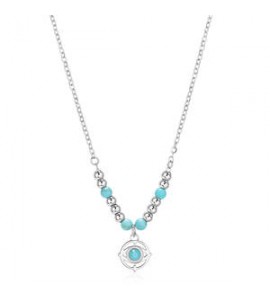 Collana Gioielli S\'agapò Witch in acciaio con evil eye SWH01