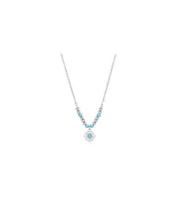 Collana Gioielli S\'agapò Witch in acciaio con evil eye SWH01