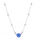 Collana Gioielli S\'agapò Witch in acciaio con occhio di Nazar SWH05