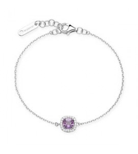 Bracciale Gioielli Fancy by Brosway in argento zircone ametista FMP123