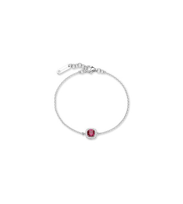 Bracciale Gioielli Fancy by Brosway in argento zircone rosso FPR133
