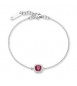 Bracciale Gioielli Fancy by Brosway in argento zircone rosso FPR133