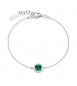 Bracciale Gioielli Fancy by Brosway in argento zircone verde smeraldo FLG139