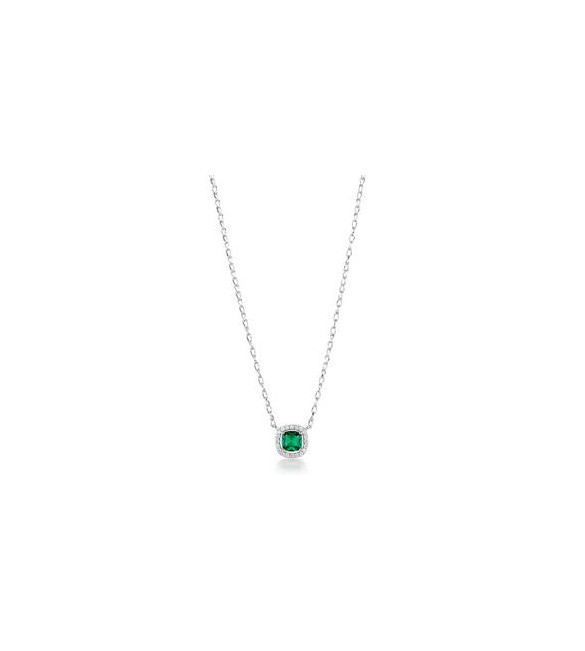 Collana Gioielli Fancy by Brosway in argento zircone verde smeraldo FLG136