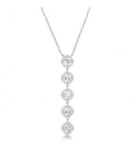 Collana Gioielli Fancy by Brosway in argento zirconi bianchi FIW156