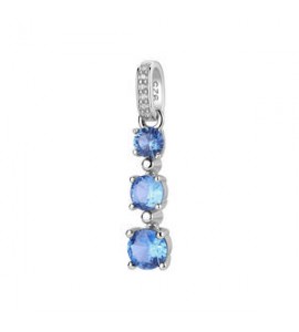Pendente Gioielli Fancy by Brosway in argento zirconi blu FFB120