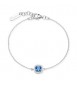 Bracciale Gioielli Fancy by Brosway in argento zircone blu FFB130