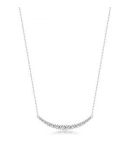 Collana Gioielli Fancy by Brosway in argento centrale zirconi bianco FIW149