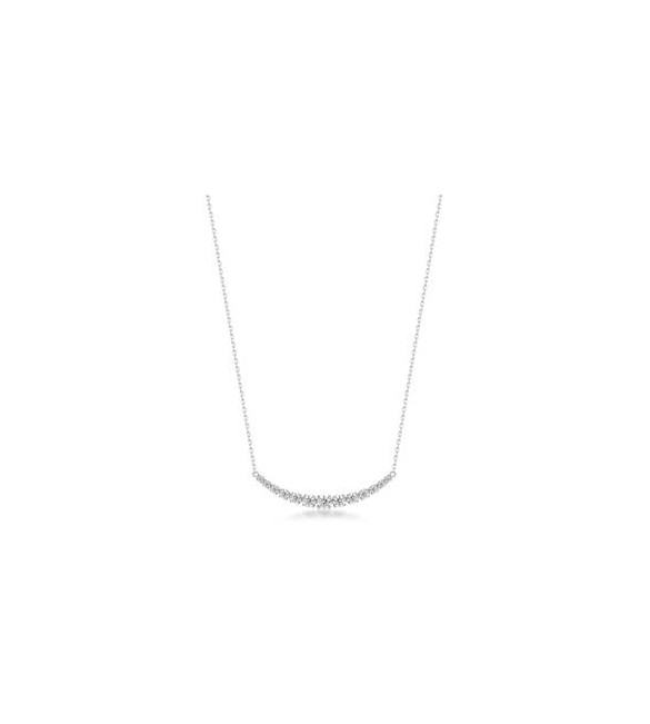 Collana Gioielli Fancy by Brosway in argento centrale zirconi bianco FIW149