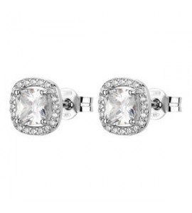 Orecchini Donna Gioielli Fancy by Brosway in argento zircone bianco FIW160
