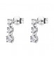 Orecchini Pendenti Donna Gioielli Fancy by Brosway in argento zircone bianco FIW152