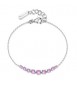 Bracciale Gioielli Fancy by Brosway in argento centrale zirconi rosa FVP118