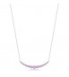 Collana Gioielli Fancy by Brosway in argento centrale zirconi rosa FVP116