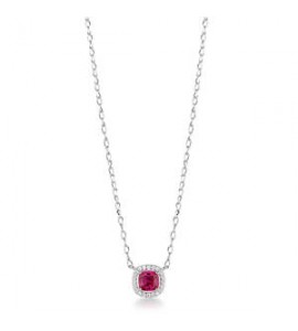 Collana Gioielli Fancy by Brosway in argento zircone rosso FPR132