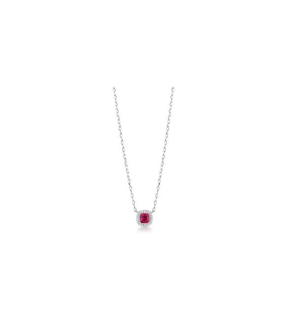 Collana Gioielli Fancy by Brosway in argento zircone rosso FPR132