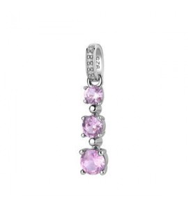 Pendente Gioielli Fancy by Brosway in argento zirconi rosa FVP117