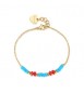 Bracciale donna gioielli Sagapò Glint in acciaio dotato e pietre sintetiche sgi35