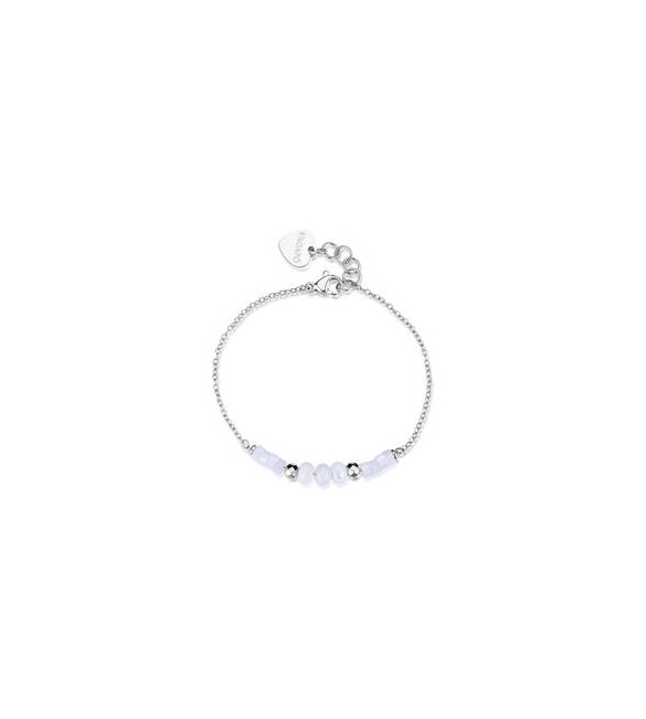 Bracciale donna gioielli Sagapò Glint in acciaio e madreperla sgi38