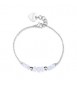 Bracciale donna gioielli Sagapò Glint in acciaio e madreperla sgi38