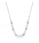 Collana donna gioielli Sagapò Glint in acciaio e madreperla sgi28