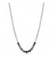 Collana Uomo Gioielli S\'agapò Riot in acciaio e ematite srt02