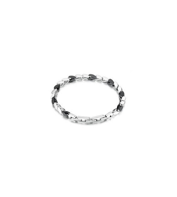 Bracciale Gioielli Brosway Riptide in acciaio e rutenio BTD045
