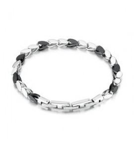 Bracciale Gioielli Brosway Riptide in acciaio e rutenio BTD045
