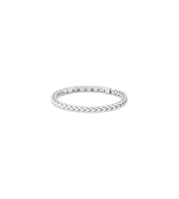 Bracciale Gioielli Brosway Riptide in acciaio maglia spiga quadrata satinata BTD041